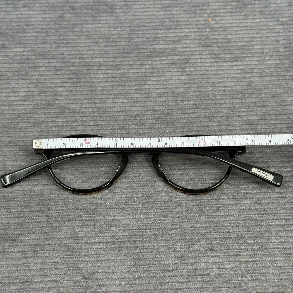 Eyebobs Tortoise Shell Round Reading Glasses Y2k with Case Brown Black Eyewear